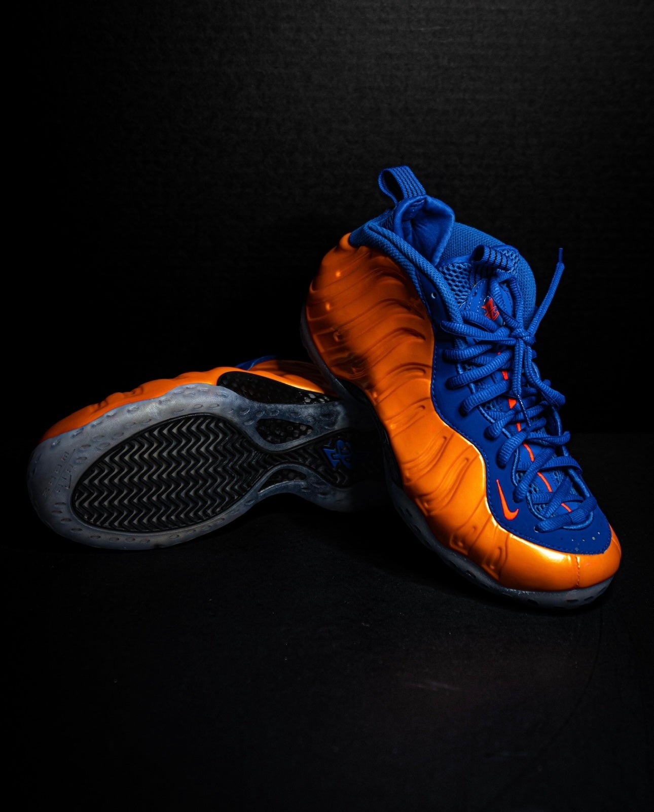 Nike Air Foamposite One Knicks (USED VNDS)