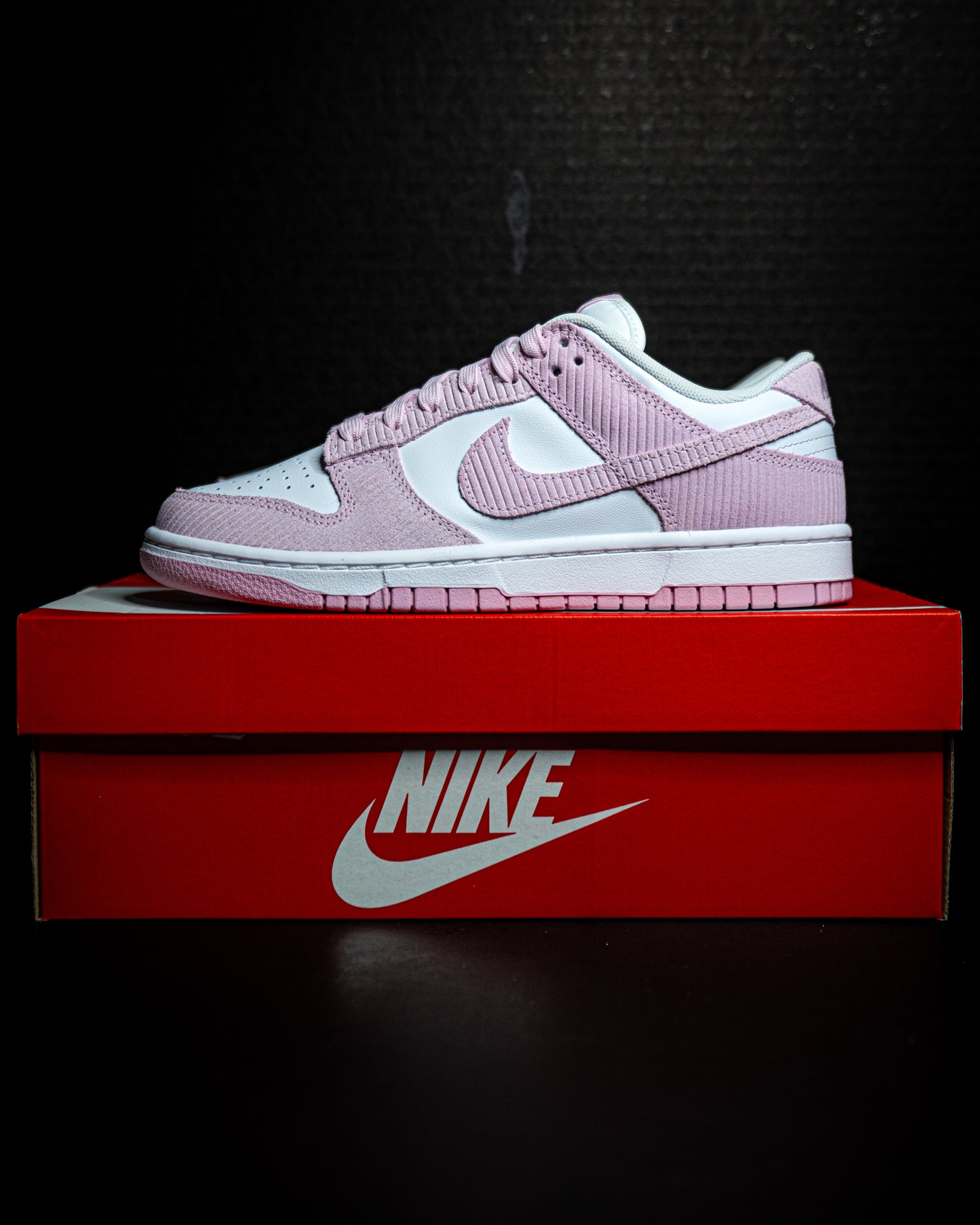 Nike Dunk Low Pink Corduroy