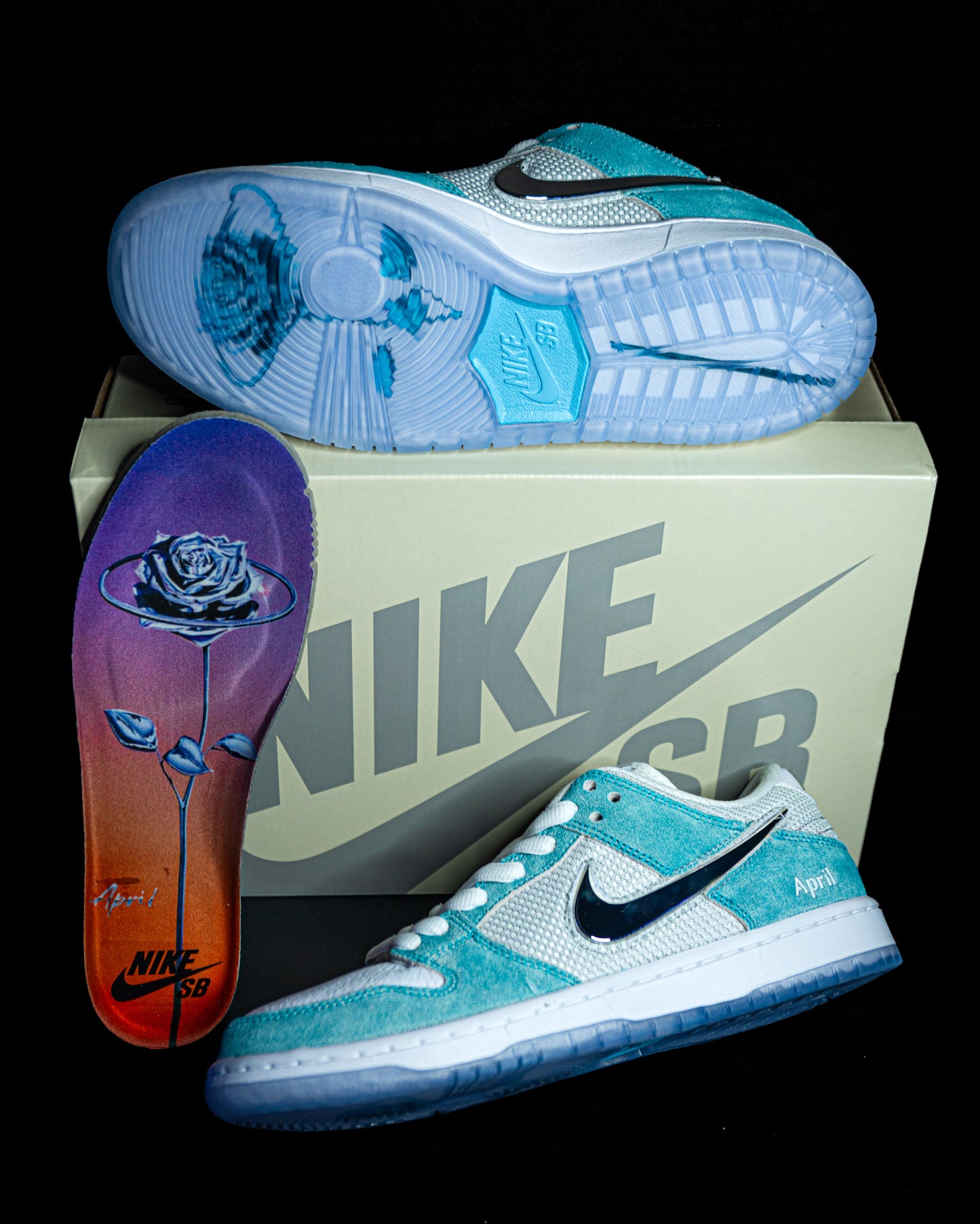 Nike SB Dunk Low X April Skateboards 'Turbo Green'