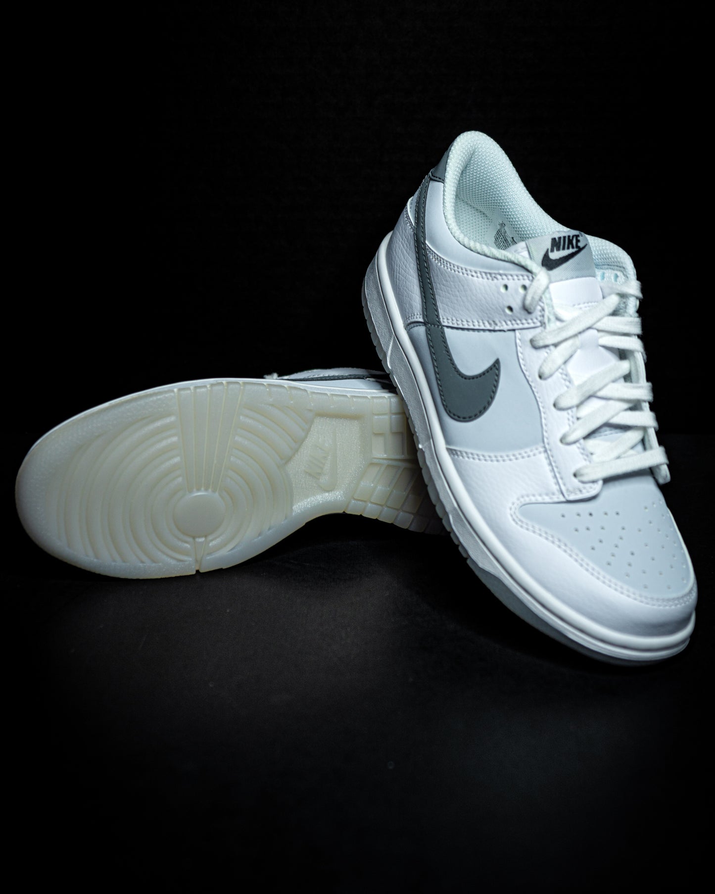 Nike Dunk Low Reflective Swoosh White (GS)