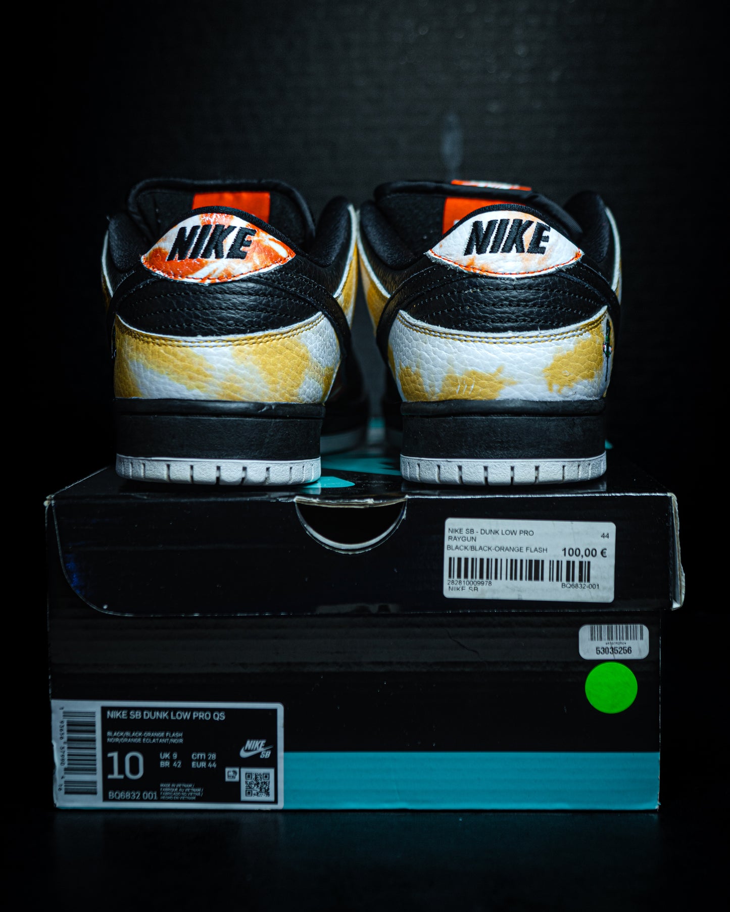 Nike SB Dunk Low Raygun Tie-Die Black (USED)