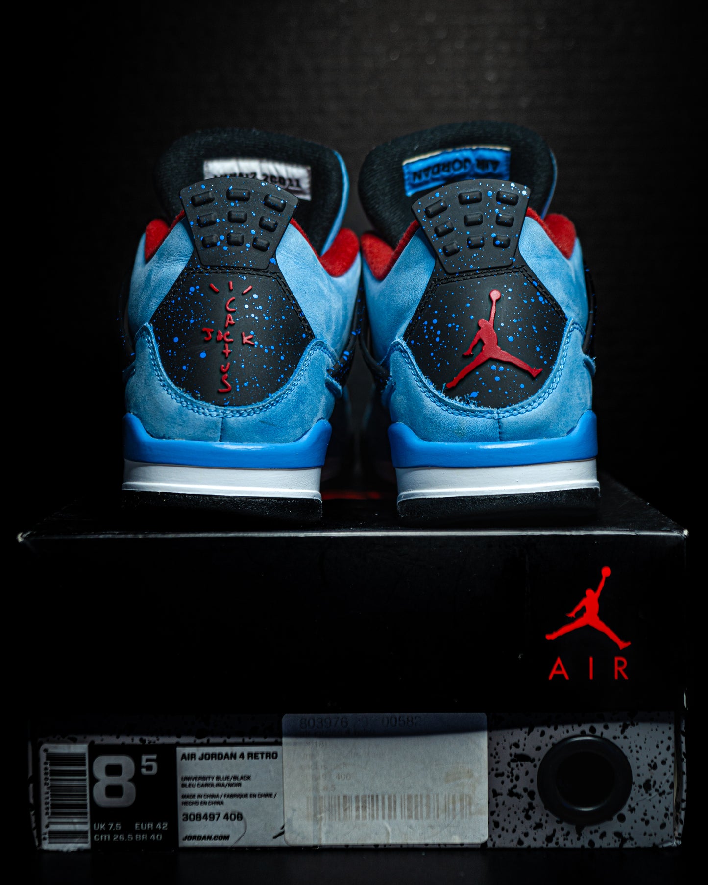 Jordan 4 Retro Travis Scott Cactus Jack (USED)