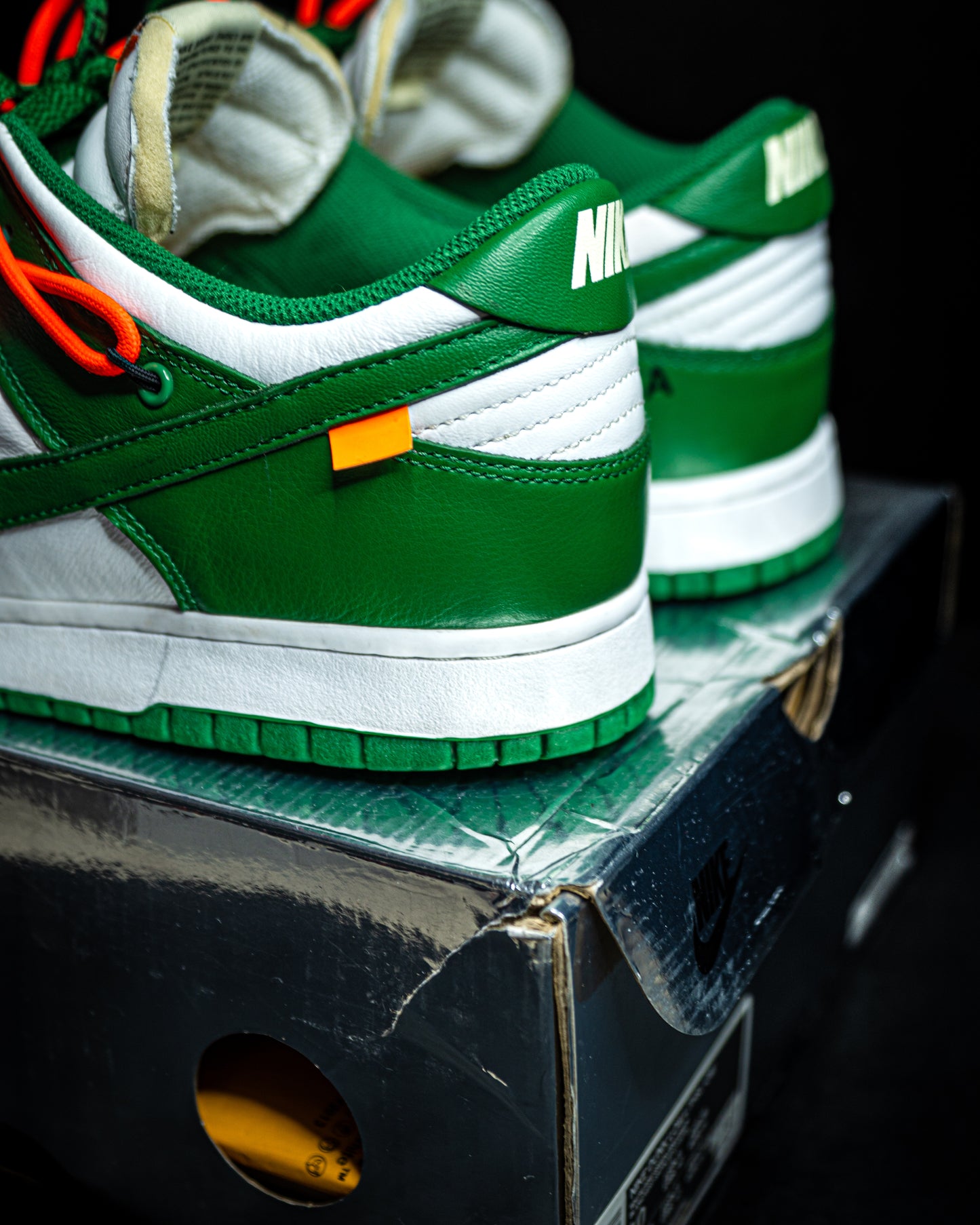 Nike Dunk Low x Off-White Pine Green 2019 (USED)