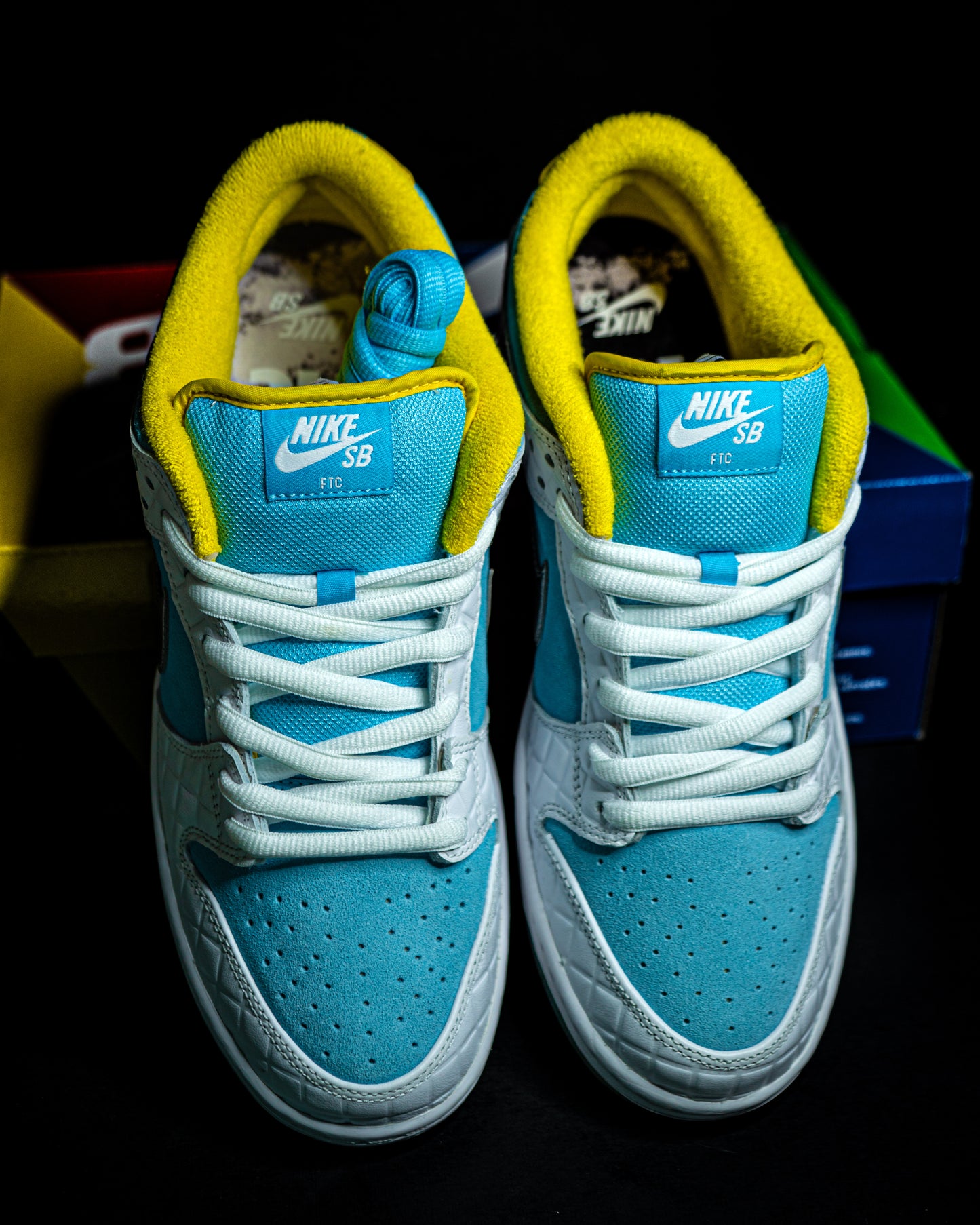 Nike SB Dunk Low Pro FTC Lagoon Pulse