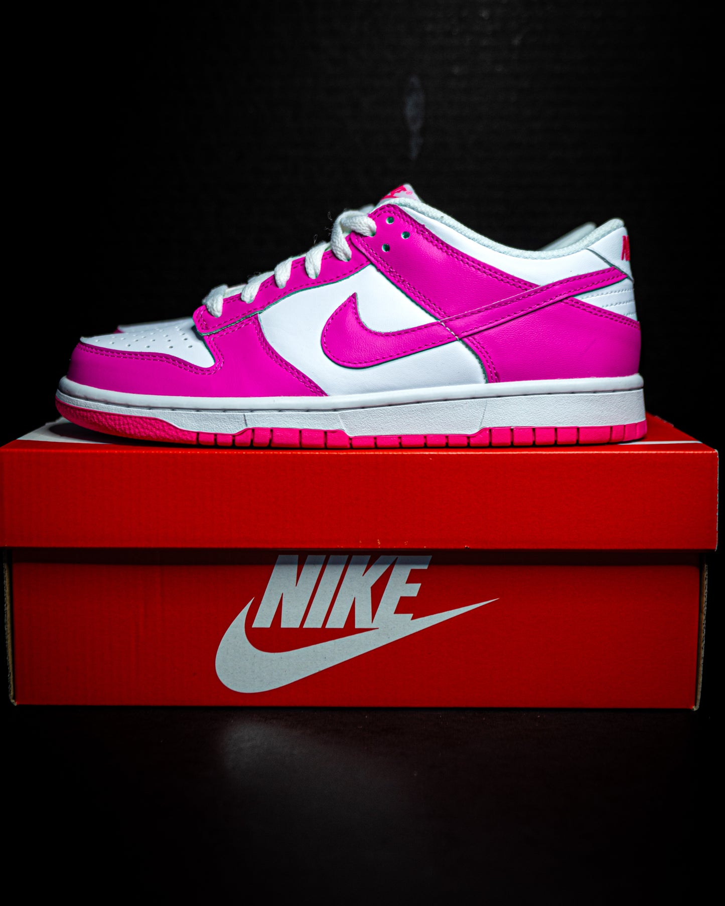 Nike Dunk Low Laser Fuchsia (GS)