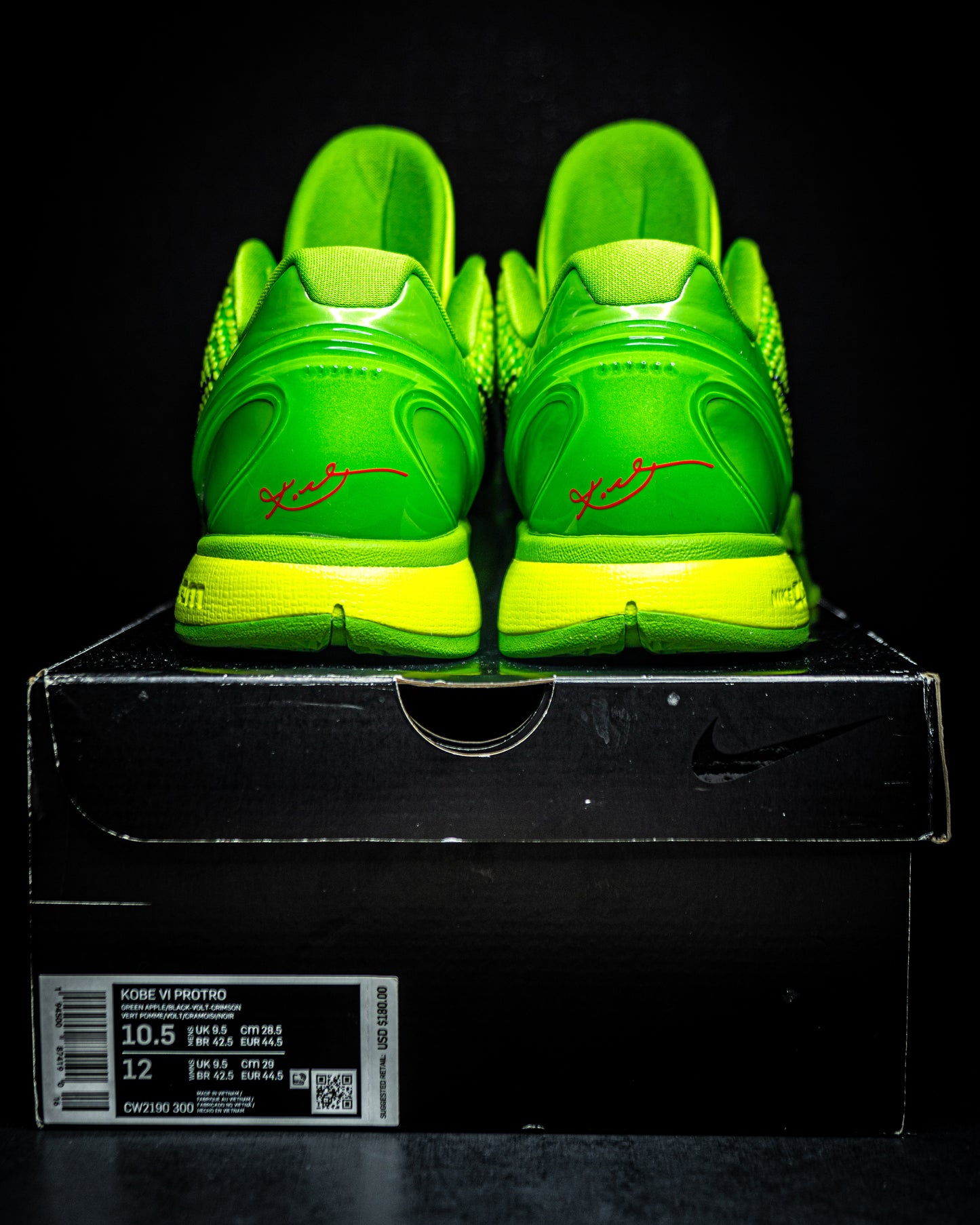 Nike Kobe 6 Protro Grinch 2020 (USED)