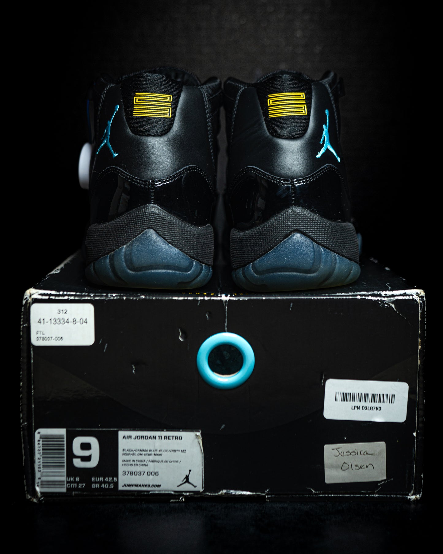 Jordan 11 Retro Gamma Blue (USED)