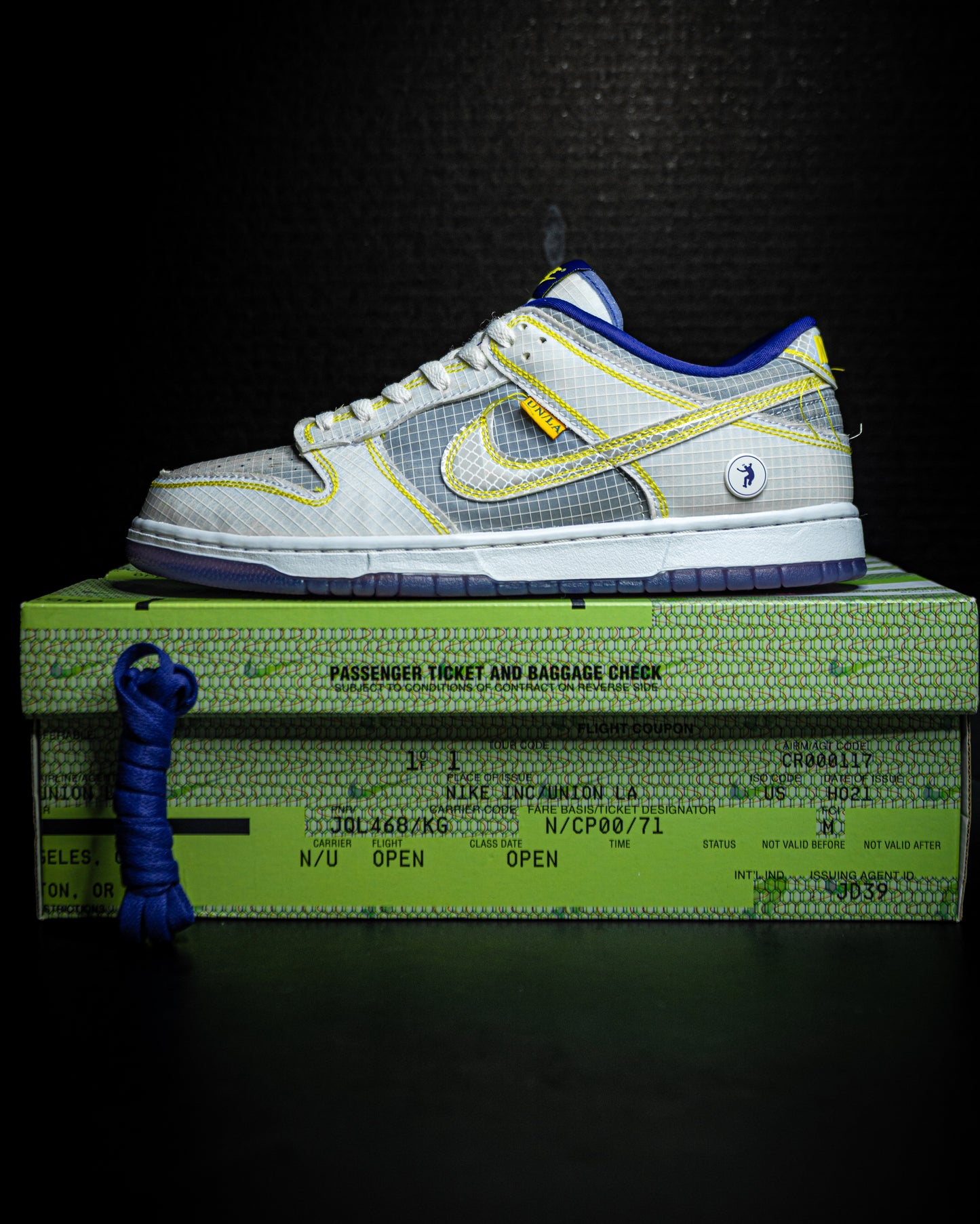 Nike Dunk Low x Union Passport Pack Court Purple (USED)