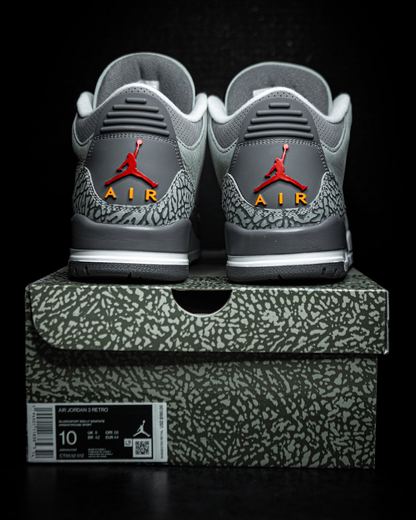 Jordan 3 Retro Cool Grey (USED)