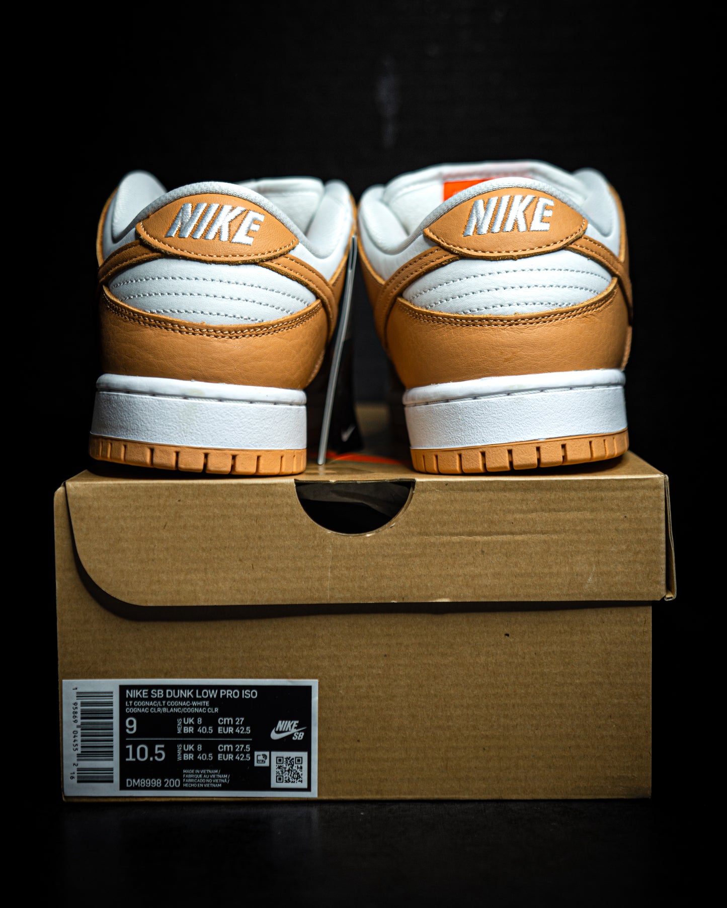 Nike Dunk Pro ISO SB Low Light Cognac