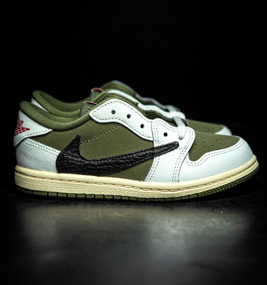 Jordan 1 Retro Low OG SP Travis Scott Medium Olive (TD)