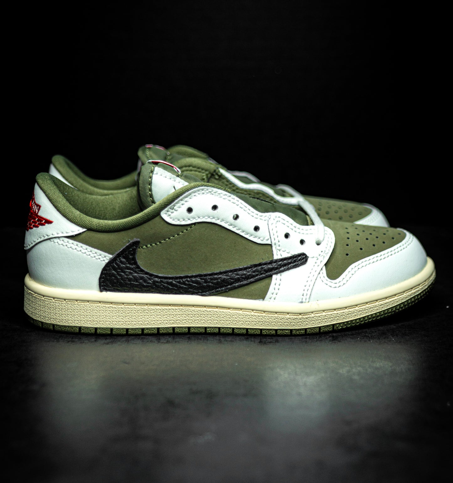 Jordan 1 Retro Low OG SP Travis Scott Medium Olive (PS)