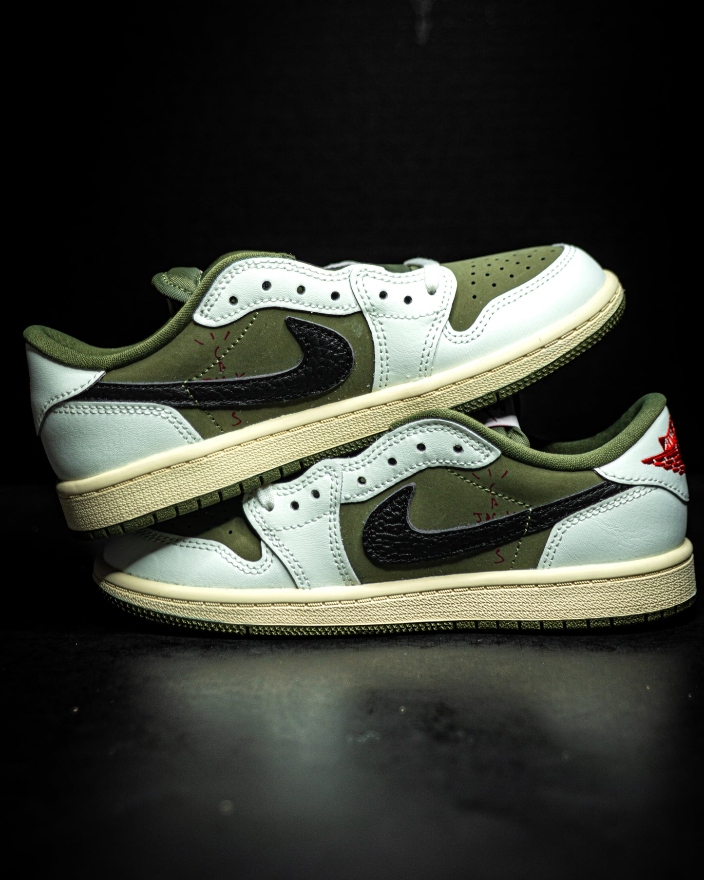 Jordan 1 Retro Low OG SP Travis Scott Medium Olive (PS)