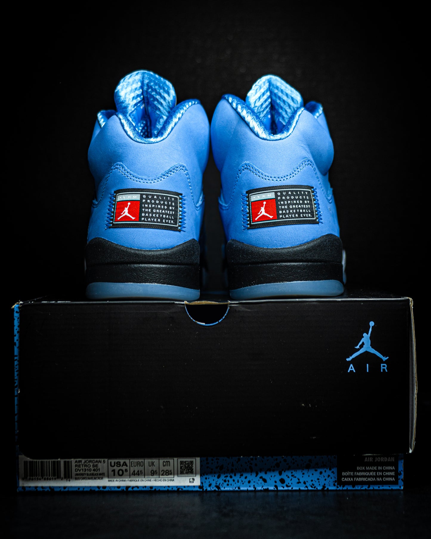 Jordan 5 Retro UNC University Blue