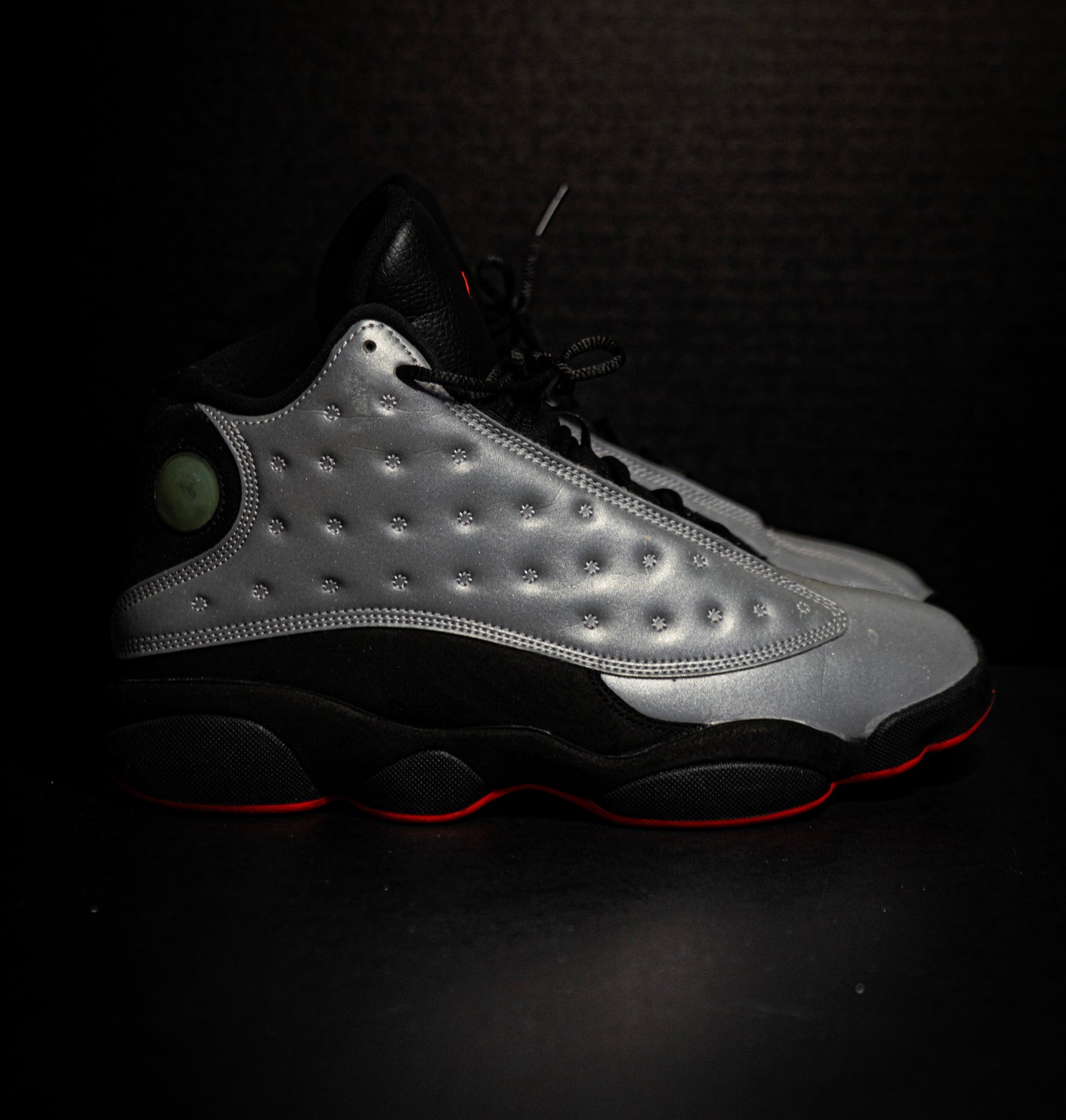 Jordan 13 Retro 3M Reflective Silver (USED/NO BOX)