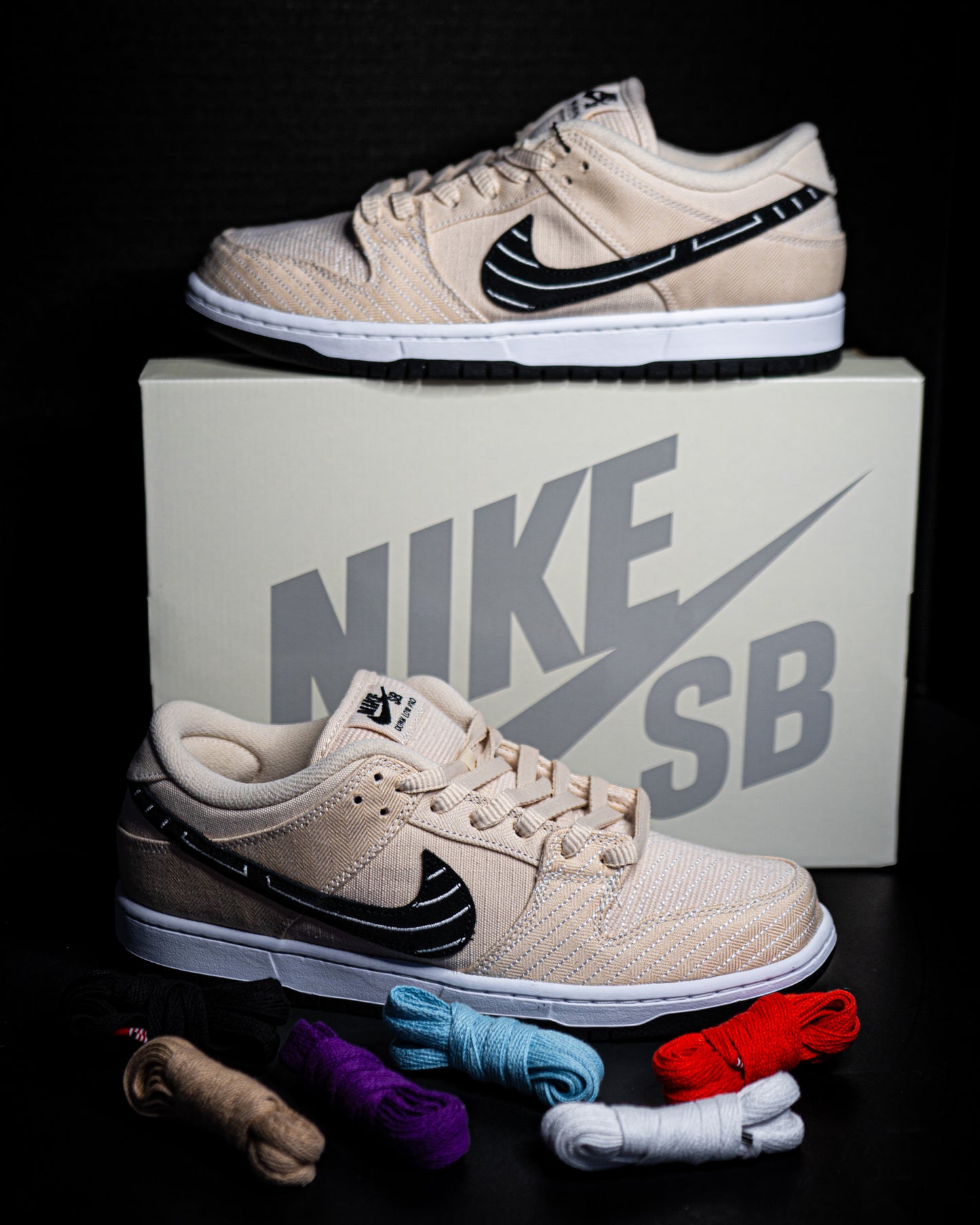 Nike SB Dunk Low Albino & Preto