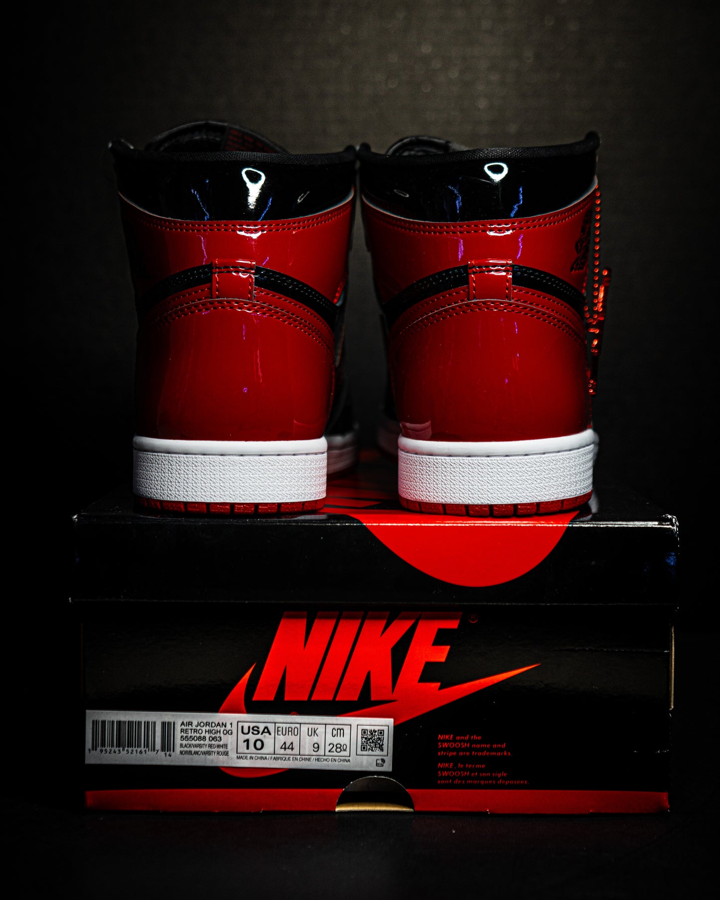 Jordan 1 Retro High OG Patent Bred