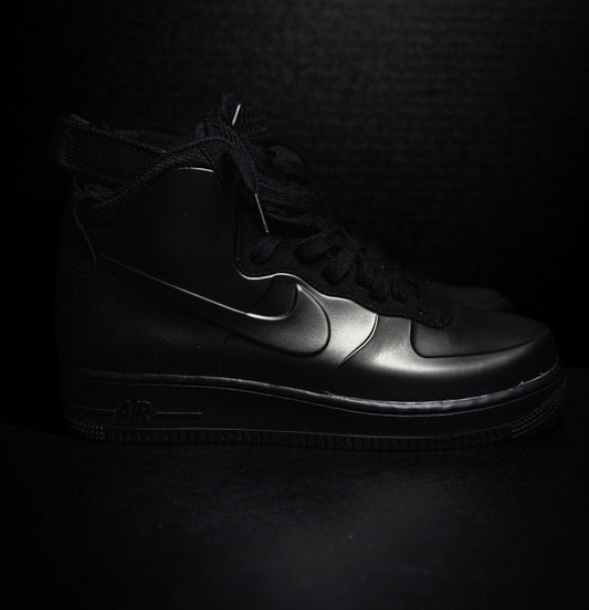 Nike Air Force 1 Foamposite Cup Triple Black (USED/NO BOX)