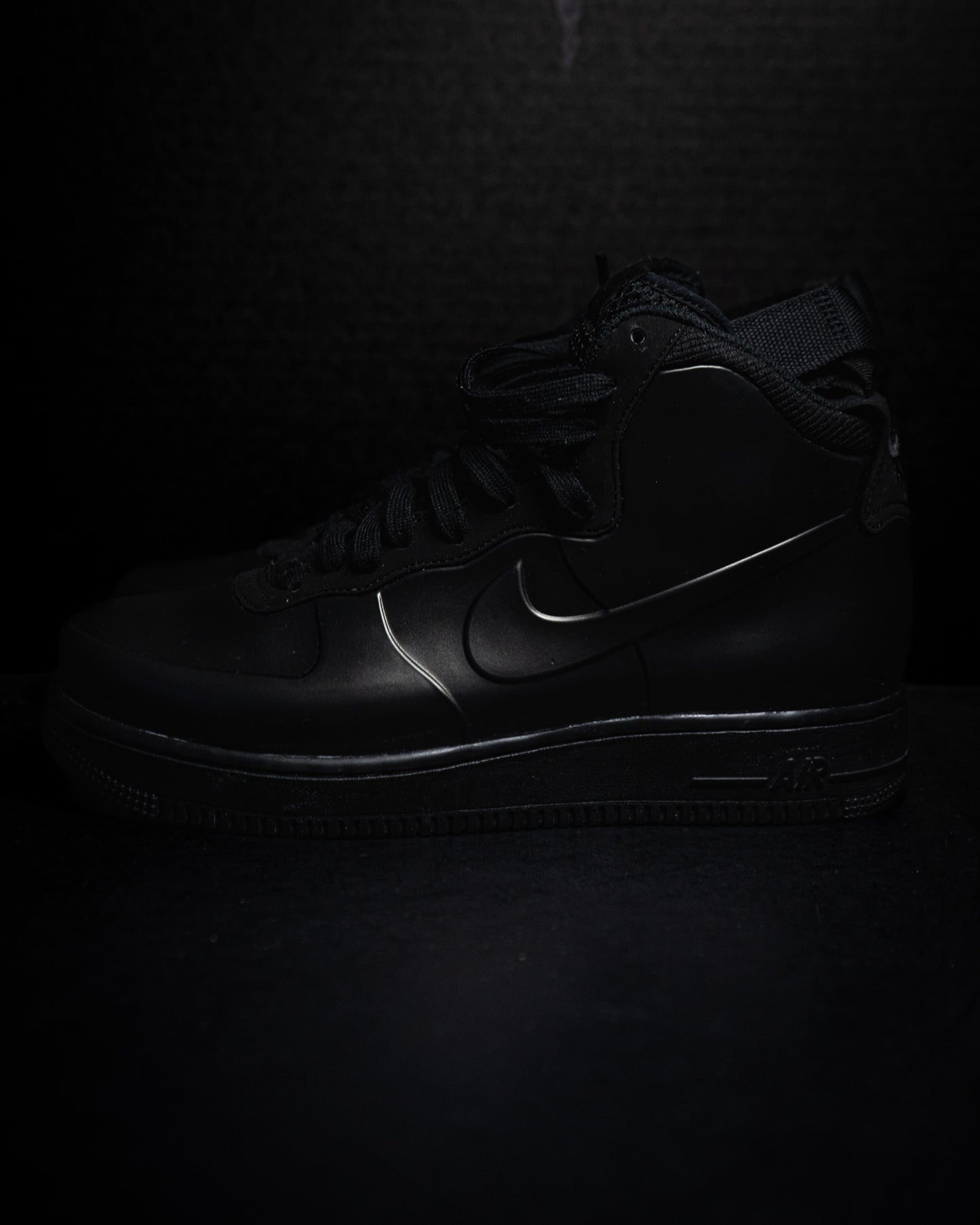 Nike Air Force 1 Foamposite Cup Triple Black (USED/NO BOX)