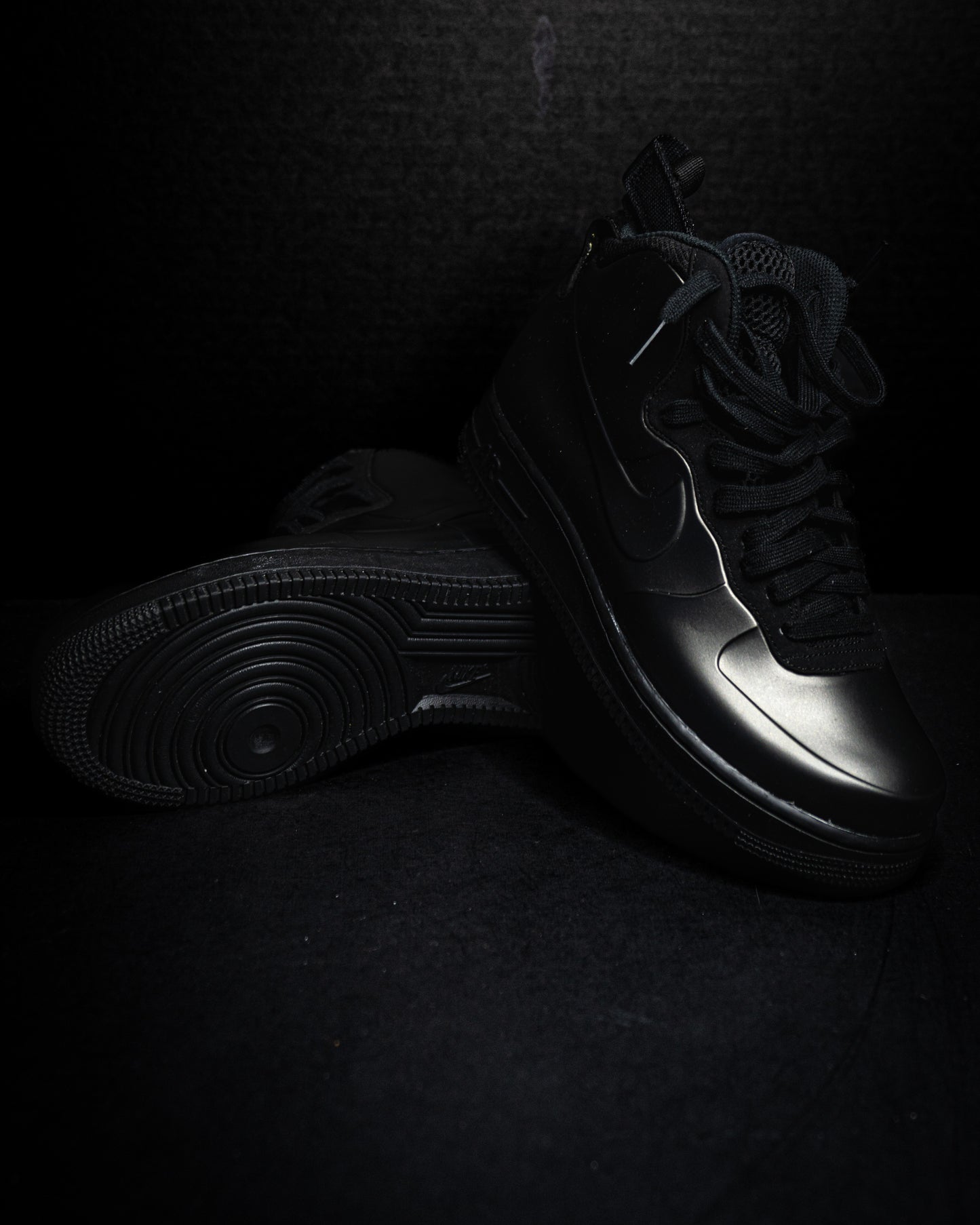 Nike Air Force 1 Foamposite Cup Triple Black (USED/NO BOX)