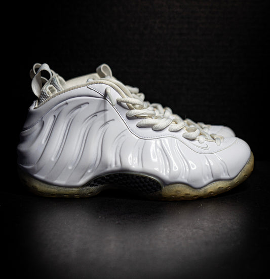 Nike Air Foamposite One White Out (USED/NO BOX)