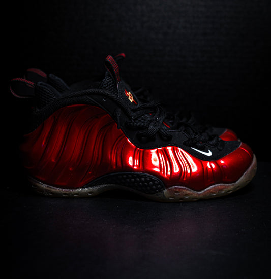Nike Air Foamposite One Merallic Red (2012) *USED/NO BOX*