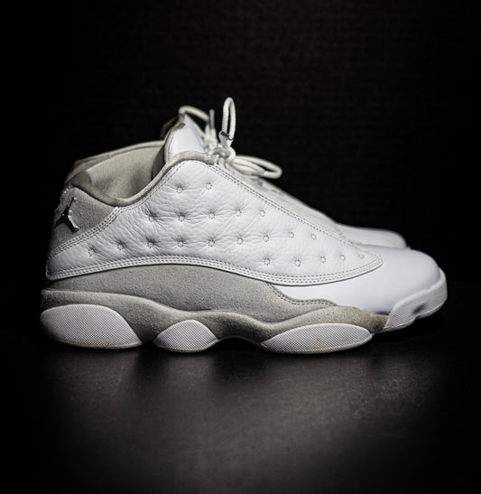 Jordan 13 Retro Low Pure Platinum (USED/NO BOX)