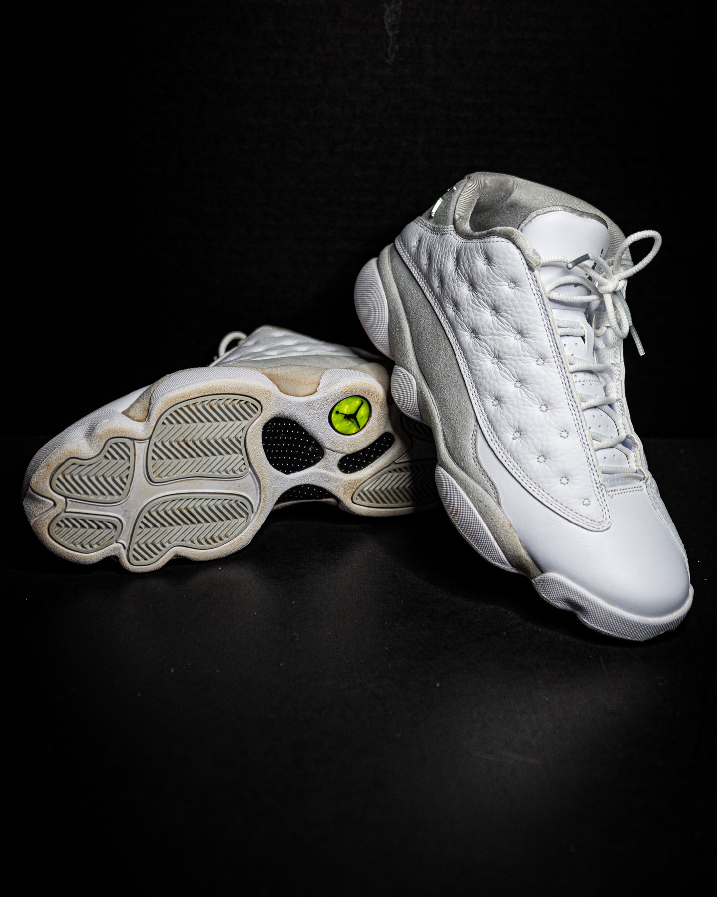 Jordan 13 Retro Low Pure Platinum (USED/NO BOX)