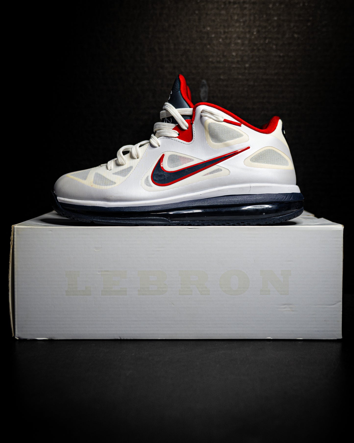 Nike LeBron 9 Low USA Olympic (USED)