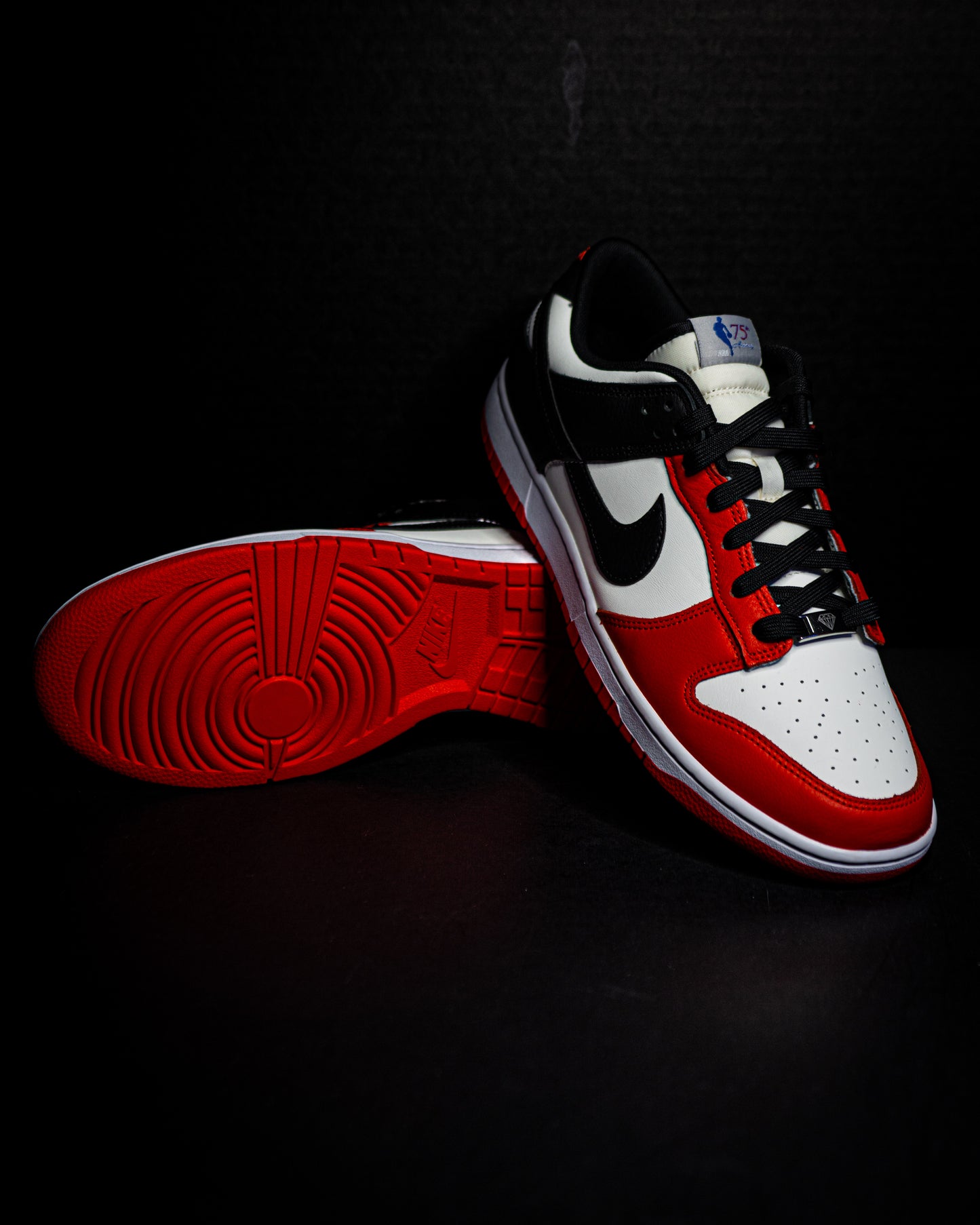 Nike Dunk Low EMB NBA 75th Anniversary Chicago