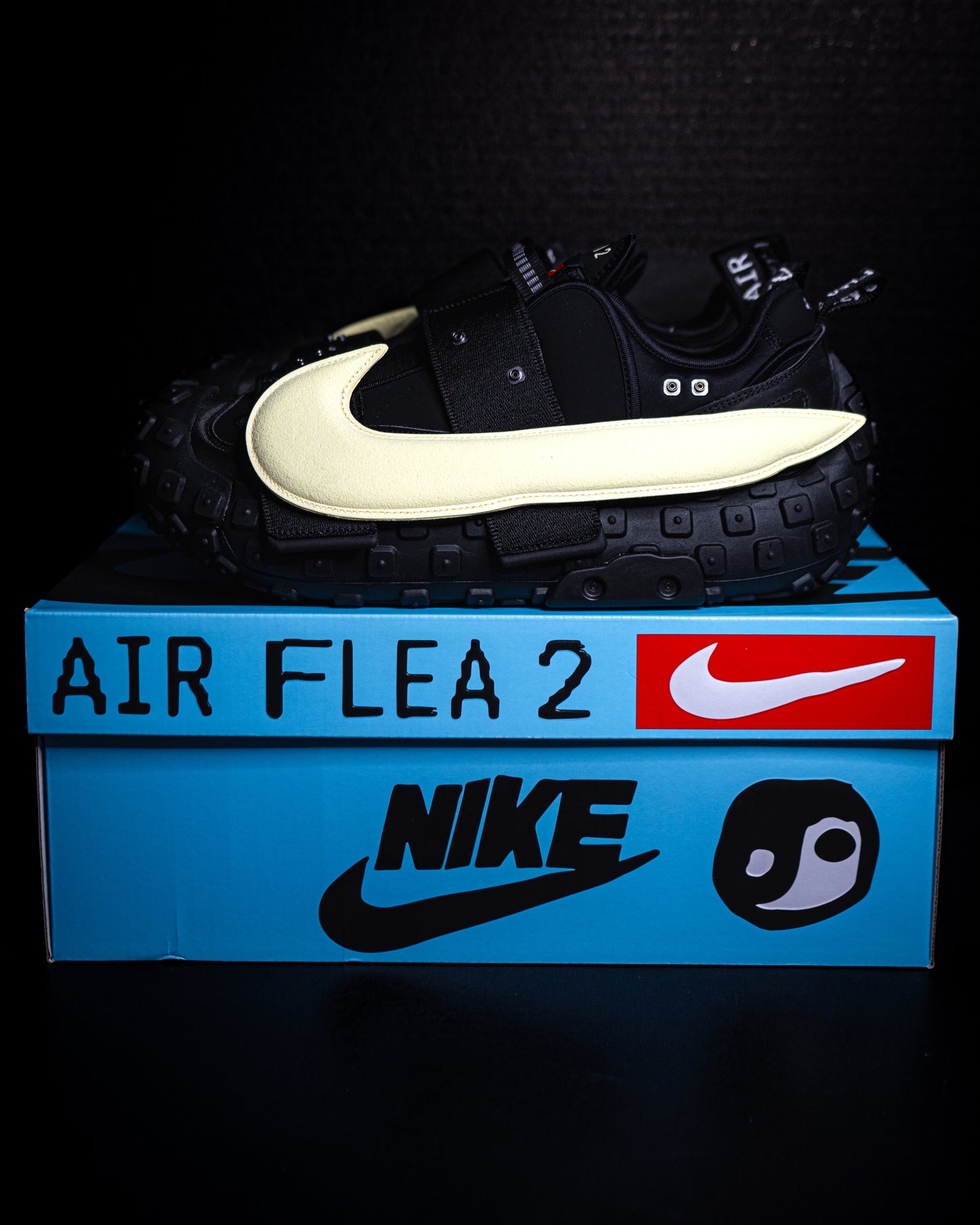 Nike CPFM Air Flea 2 Cactus Plant Flea Market Black Alabaster