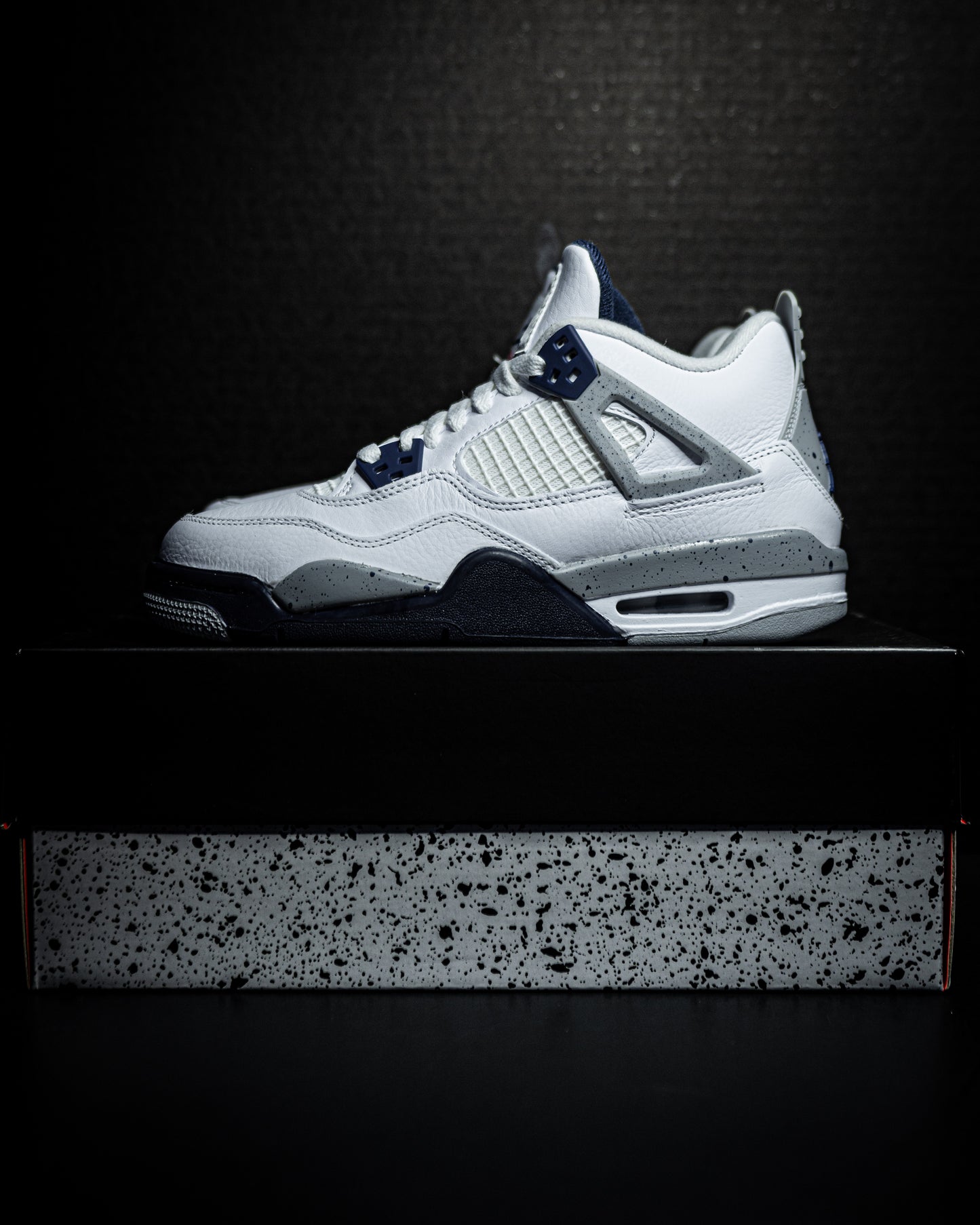 Jordan 4 Retro Midnight Navy (GS)