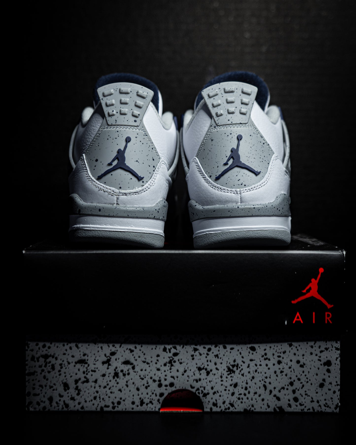 Jordan 4 Retro Midnight Navy (GS)