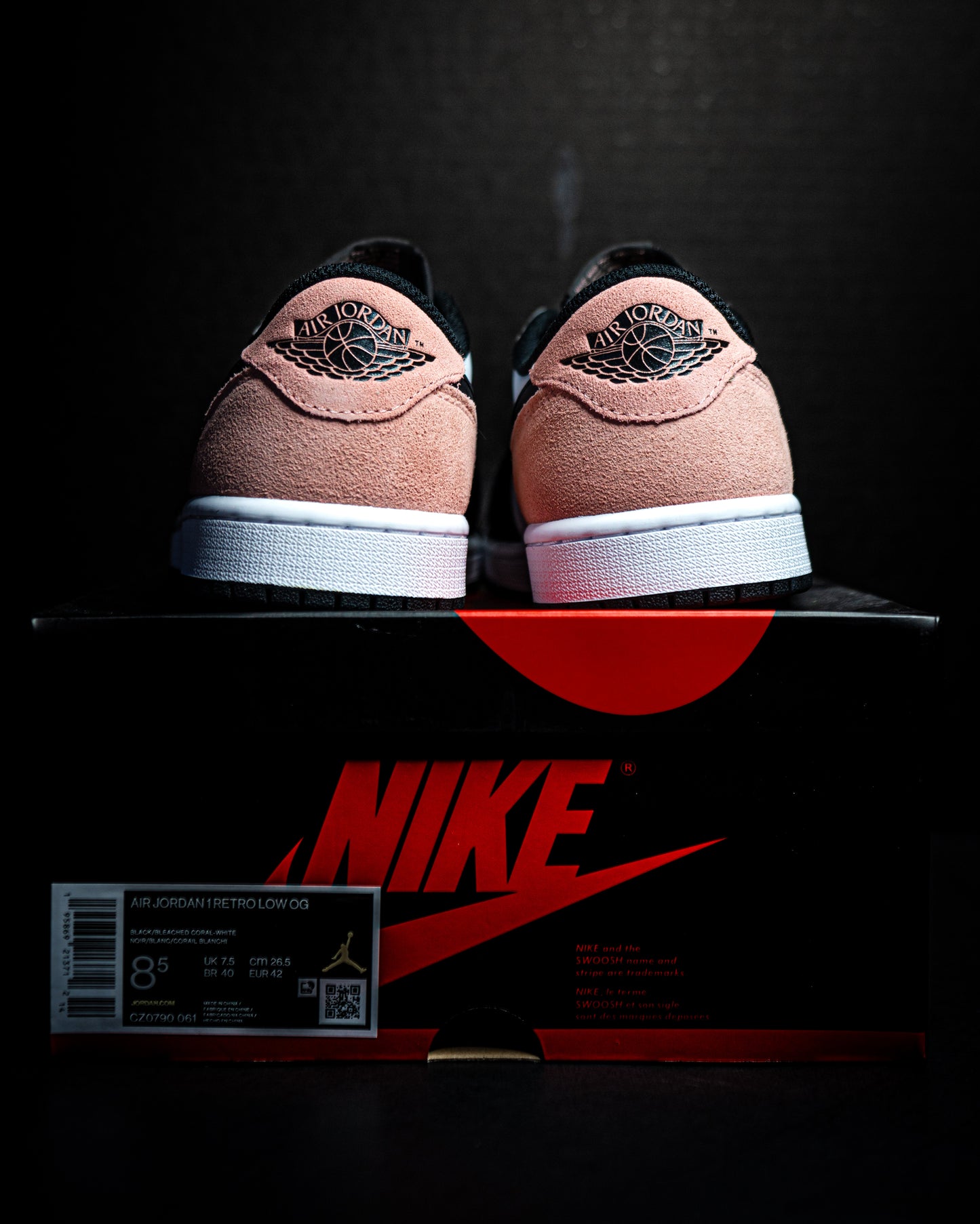 Jordan 1 Low OG Bleached Coral